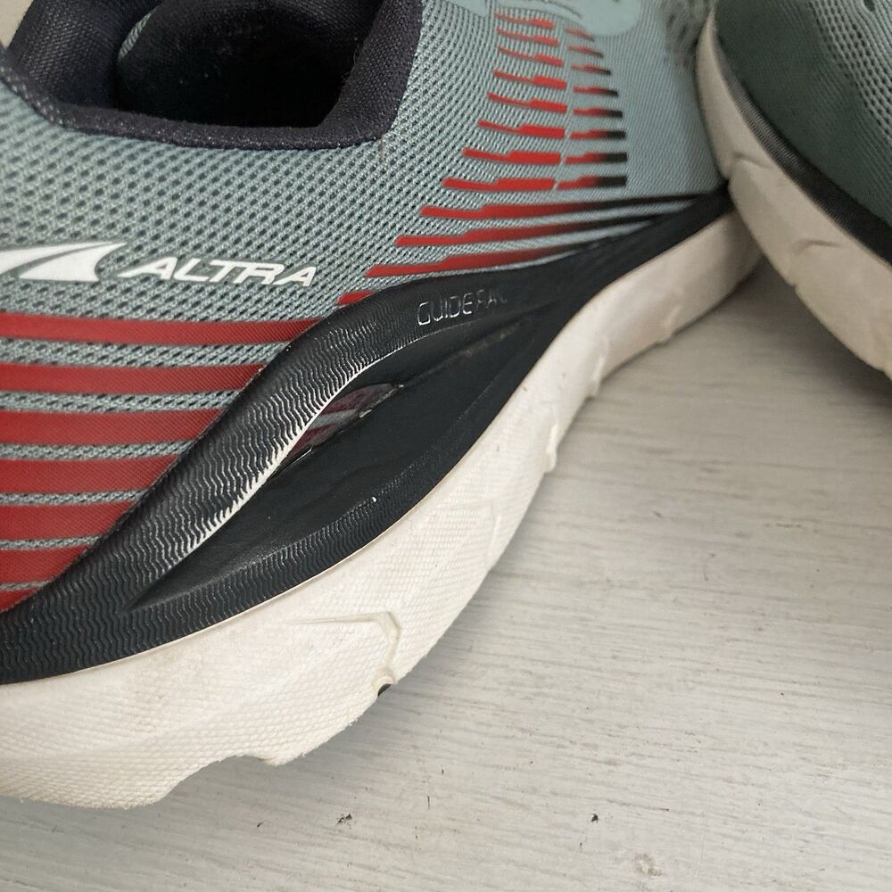 Altra Provision 5 Mens Road Running Shoes Grey/ Red Size 12.5 Adaptive Arch - Picture 10 of 13